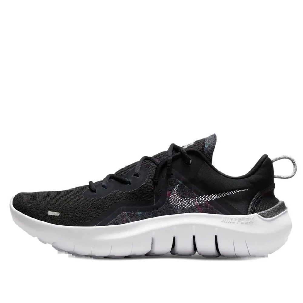 9M / 10.5W - [NEW] Men's Nike Flex Run 2021 Running Shoes 'Black'‎ CW3408-002